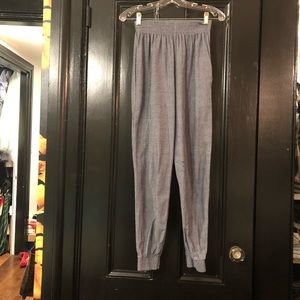 AMERICAN APPAREL CHAMBRAY JOGGERS